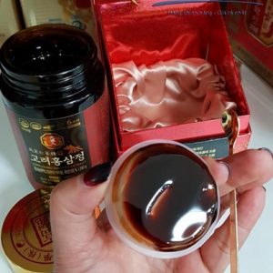 Cao hồng sâm nguyên chất Bio hộp 240g (Korean Red Ginseng Extract) 3 cao hong sam bio nguyen chat 100 8 1