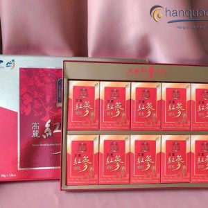 Hồng sâm lát tẩm mật ong Sambok Hàn Quốc hộp 200g (Honey Sliced Korean Red Ginseng) 3 hong sam lat mat ong sambok food han quoc 200g 4