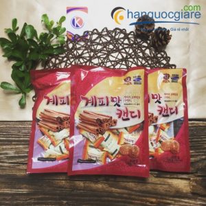 Kẹo quế cứng Hàn Quốc gói 200g 2 keo que han quoc vitamin 5