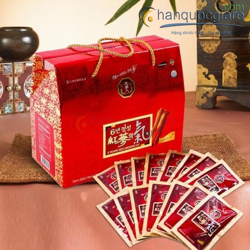 nuoc hong sam Bio han quoc xach 30goi 70ml 6