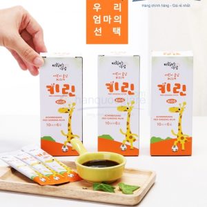Nước hồng sâm trẻ em Kirin Achimmadang Hàn Quốc hộp 30 gói * 10ml 6 nuoc hong sam tre em achimmadang han quoc 20 goi 10ml 10