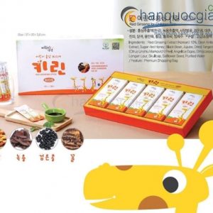 Nước hồng sâm trẻ em Kirin Achimmadang Hàn Quốc hộp 30 gói * 10ml 9 nuoc hong sam tre em achimmadang han quoc 20 goi 10ml 6