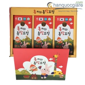 Nước Hồng Sâm Trẻ Em Hongki Hàn Quốc hộp 30 gói * 15ml 10 nuoc hong sam tre em baby hongki nonghuyp han quoc 3 1