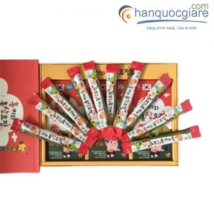 Nước Hồng Sâm Trẻ Em Hongki Hàn Quốc hộp 30 gói * 15ml 3 nuoc hong sam tre em baby hongki nonghuyp han quoc 4 1