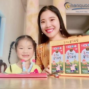 Nước Hồng Sâm Trẻ Em Hongki Hàn Quốc hộp 30 gói * 15ml 4 nuoc hong sam tre em baby hongki nonghuyp han quoc 6 1