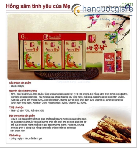 nuoc hong sam tre em baby pocheon han quoc 5