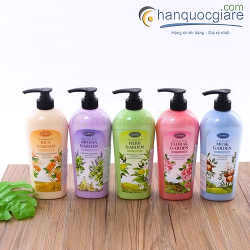 Sữa tắm Leeblese Hàn Quốc chai 750ml 6 sua tam leeblese garden body cleanser han quoc 700ml 2