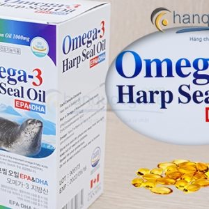 tinh dau hai cau new omega 3 harp seal oil 300vien