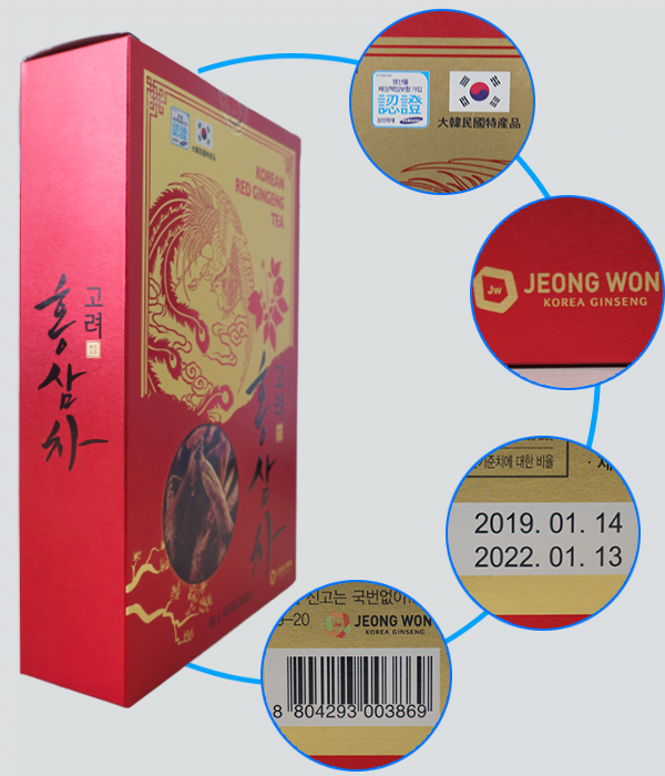 tra hong sam jeong won han quoc 100goi 8
