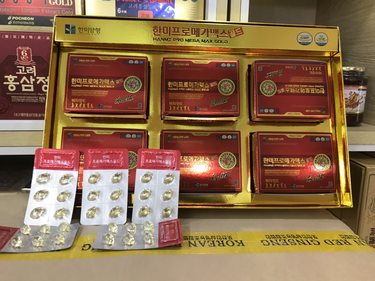 Tinh dầu Thông đỏ Hanmi Hàn Quốc 180 viên 3 vien uong tinh dau thong do hanmi han quoc 180 vien 4