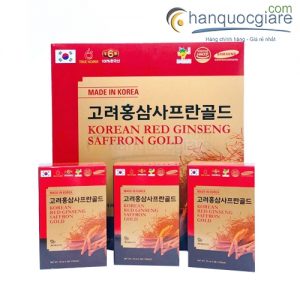 tinh chat hong sam nhuy hoa nghe tay korean red ginseng saffron gold 3