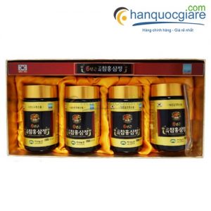 Cao Hồng Sâm Kana Nongsan Hàn Quốc hộp 4 lọ *240g 1 cao hong sam kana nongsan han quoc 4 lo 2