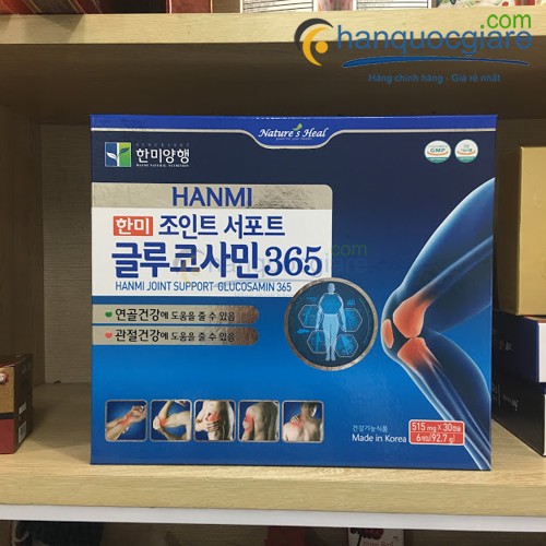 Viên uống bổ khớp Hanmi 365 Hàn Quốc hộp 180 viên 2 vien uong bo khop hanmi 365 han quoc hop 180 vien 2