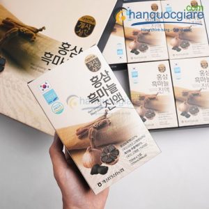 Nước Hồng Sâm Tỏi Đen Nonghyup Hàn Quốc 30 gói 70ml 1 nuoc hong sam toi den nonghyup han quoc 2