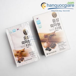 Nước Hồng Sâm Tỏi Đen Nonghyup Hàn Quốc 30 gói 70ml 3 nuoc hong sam toi den nonghyup han quoc 4