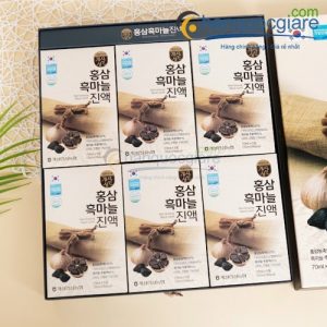 Nước Hồng Sâm Tỏi Đen Nonghyup Hàn Quốc 30 gói 70ml 5 nuoc hong sam toi den nonghyup han quoc 6