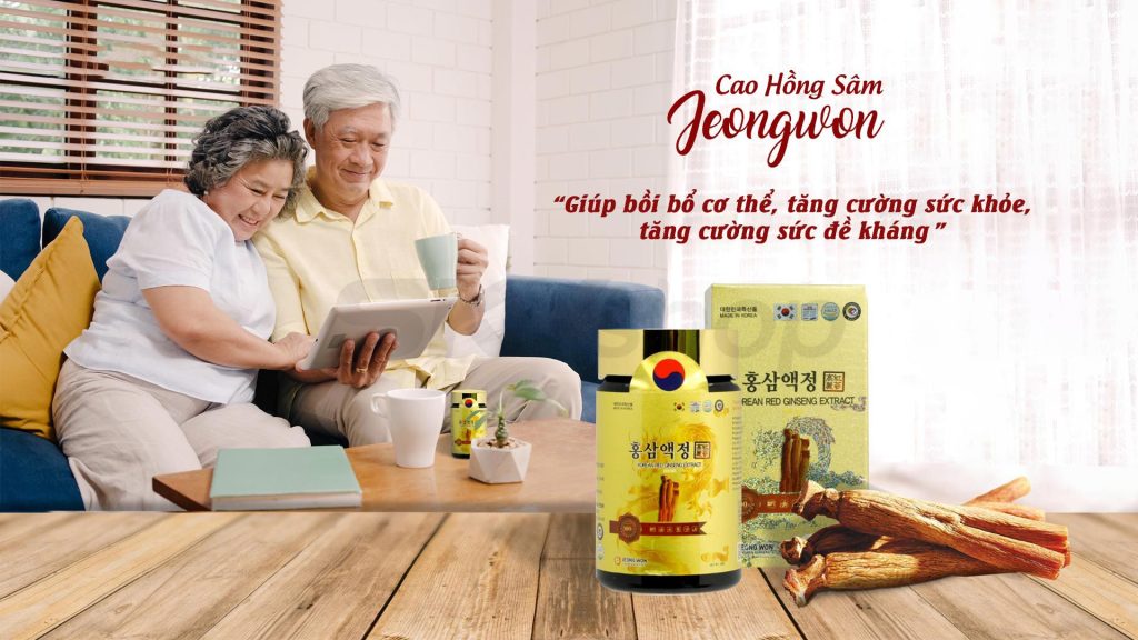 Cao Hồng Sâm Jeong Won Hàn Quốc 240g 4 cao hong sam jeong won han quoc