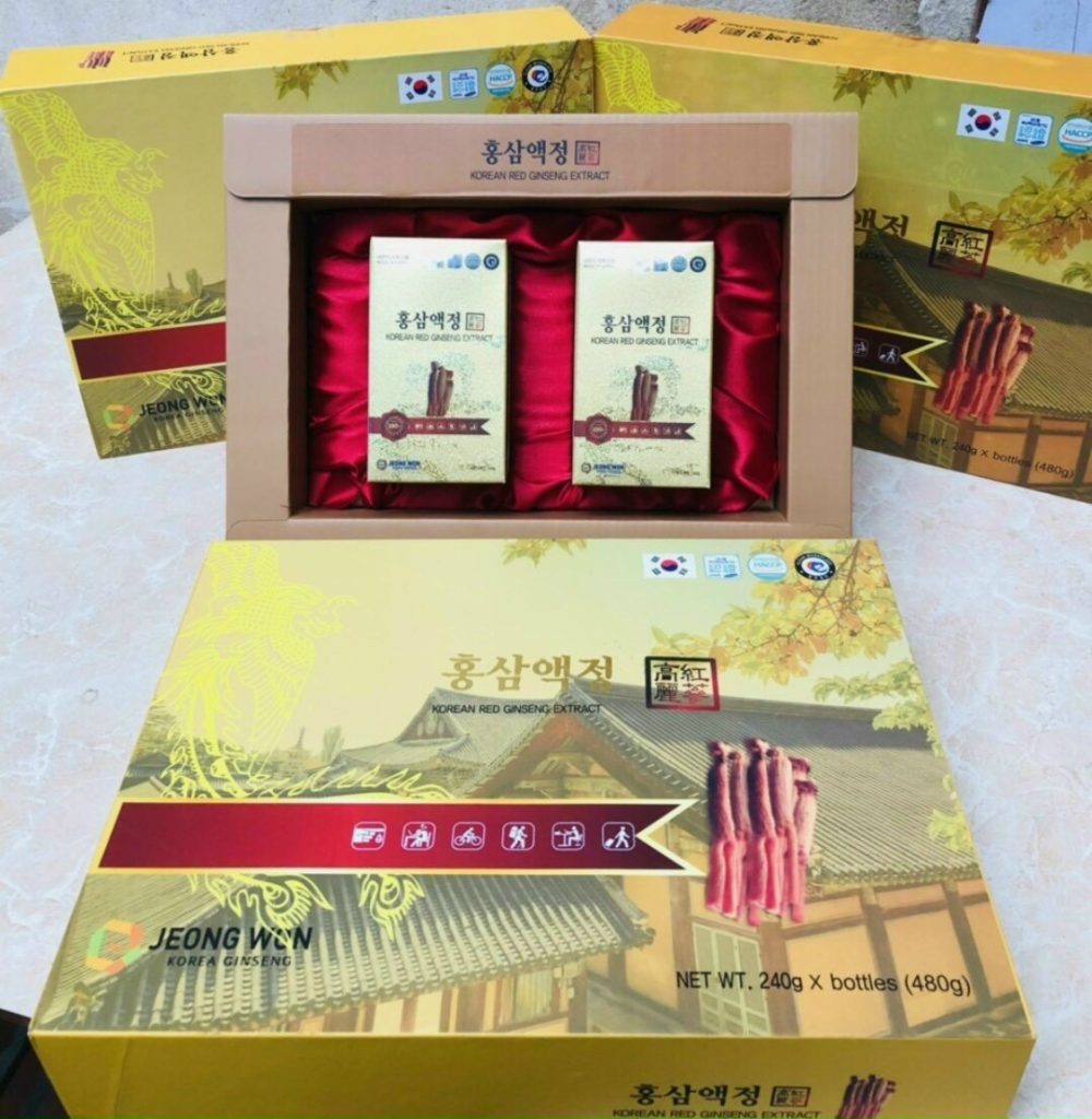 Cao Hồng Sâm Jeong Won Hàn Quốc 240g 6 cao hong sam jeong won han quoc 4