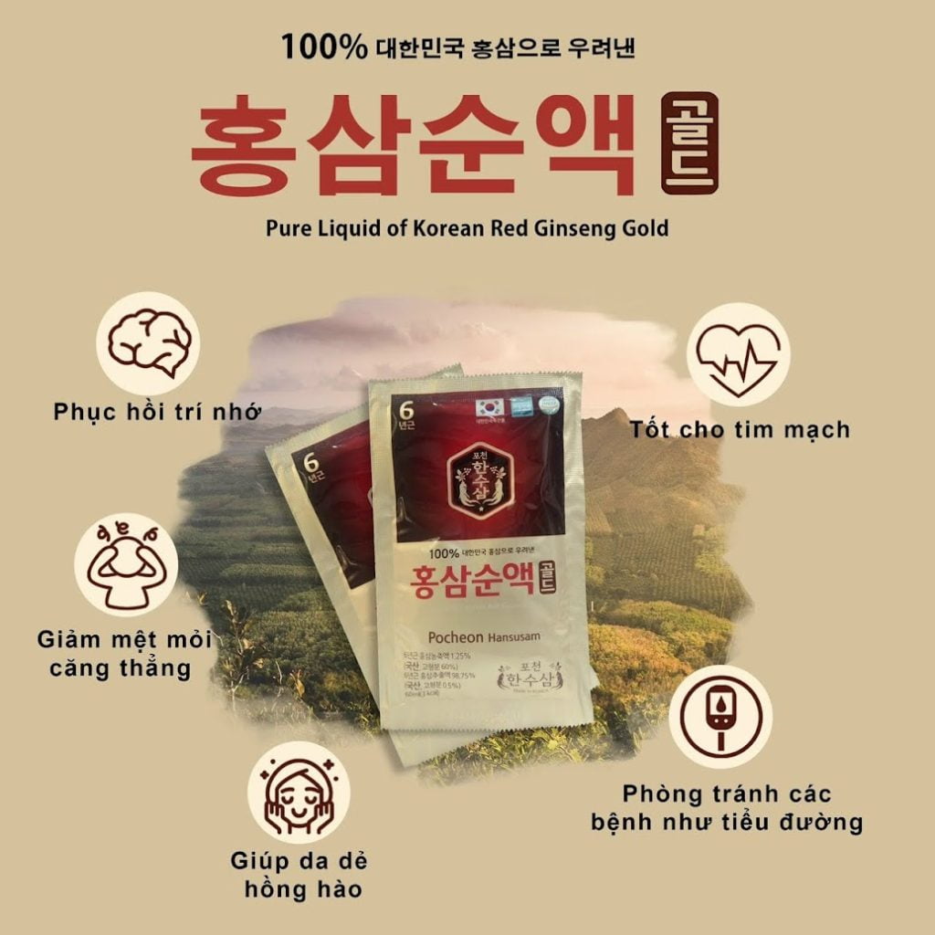 nuoc hong sam nguyen chat pocheon hansusam pure liquid of korean red ginseng gold 3