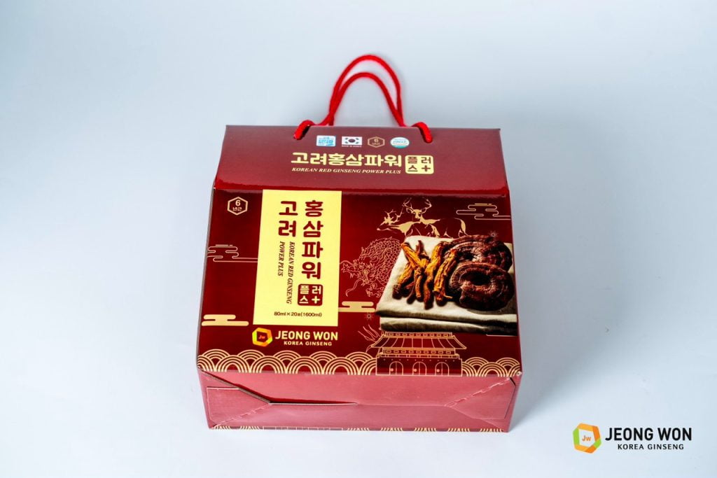 Nước Hồng Sâm Linh Chi Nhung Hươu Plus Jeong Won Hộp 20 Gói x 80ml 7 nuoc hong sam nhung huou linh chi jeong won 20 goi 3